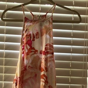 Leaf Patterned Dress